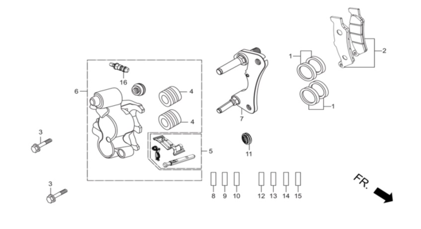 ON FREN ALT MERKEZ PISTON KECE